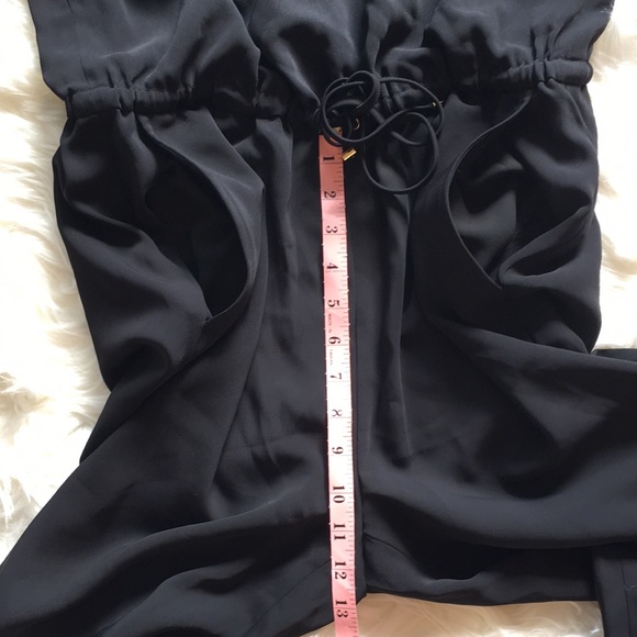 NWT Lauren Ralph Lauren Black One Shoulder Jumpsuit - Picture 7 of 16